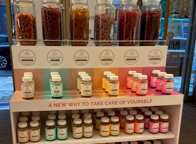 John Bell & Croyden sweetens the deal for shoppers with gummy vitamin bar pop-up from Lashilé
