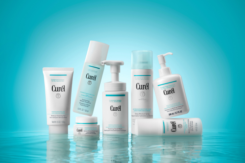 Kao brand Curél was foudned in 1999 in Japan to provide skincare for dry, sensitive skin.