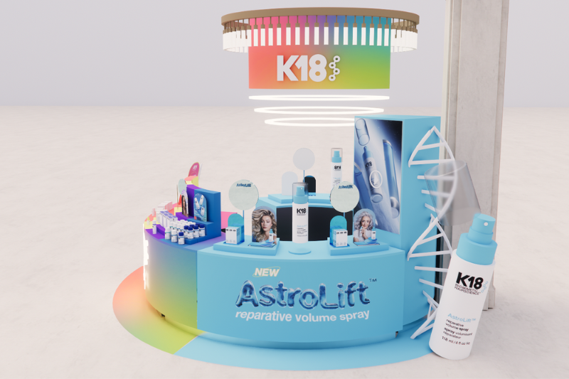 K18 Hair unveils Harrods pop-up to celebrate AstroLift launch
