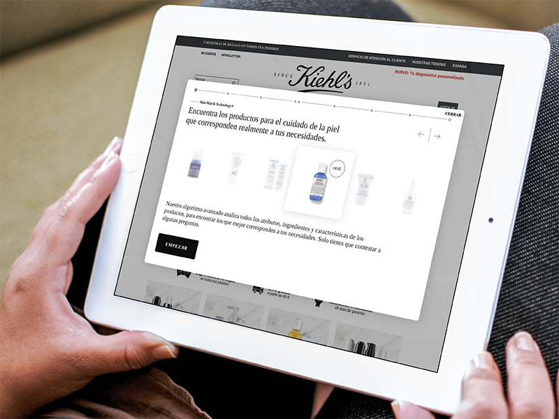 Kiehl’s partners with Inference Beauty for a personalised beauty match experience