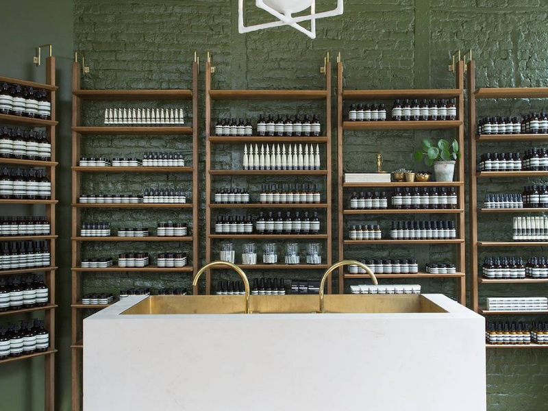 Aesop has over 400 global stores
Aesop has over 400 global stores