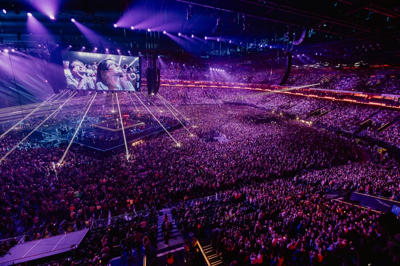 Inside the Plenitude Arena