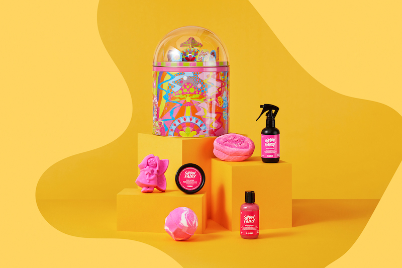 Lush’s Snow Fairy range