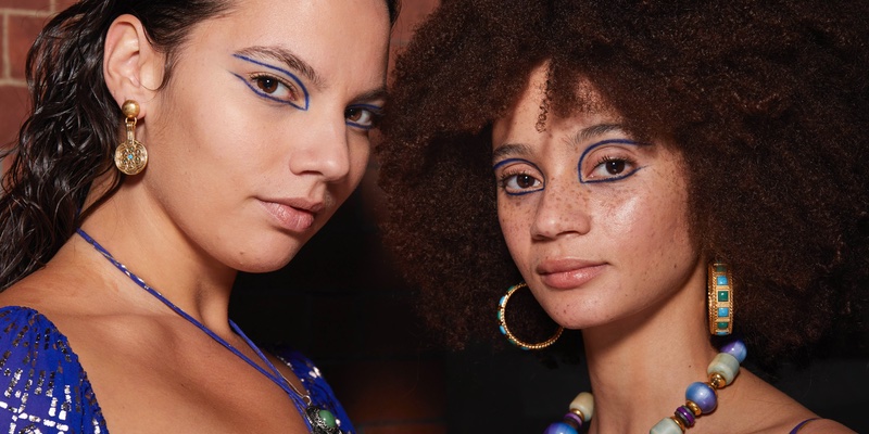London Fashion Week AW23 trends: Vampiric lips, lacquered waves and experiential beauty