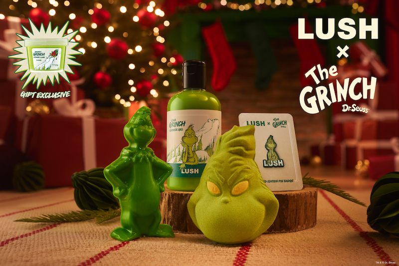 Lush’s heart grows three sizes with The Grinch Christmas collaboration