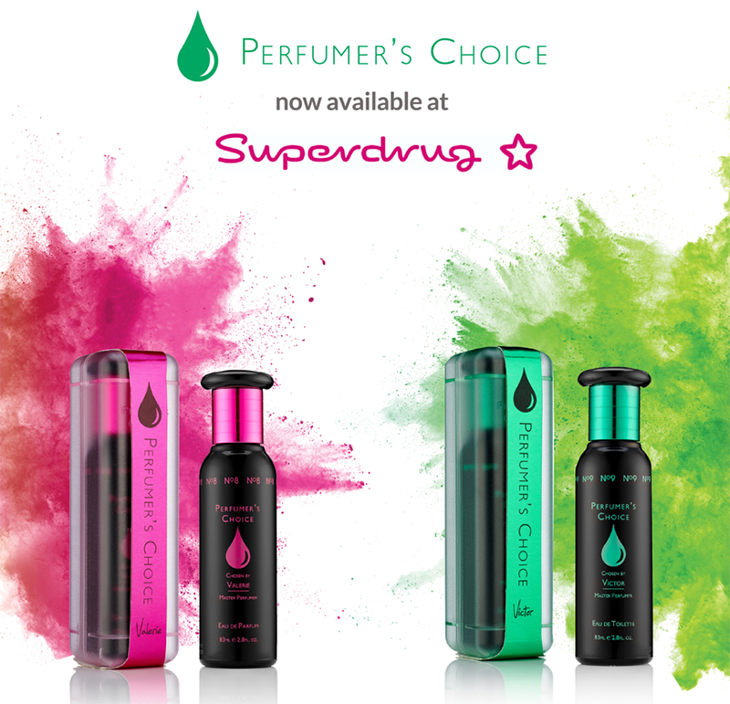 Milton-Lloyd launch their award-winning PERFUMER’S CHOICE collection exclusively in Superdrug
