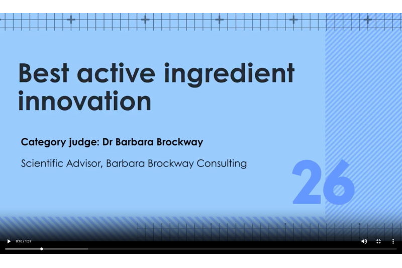 Naemos win inaugural Cosmetics Business Innovation Awards for Best Active Ingredient Innovation