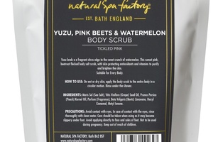 Natural Spa Factory unveils new body scrub with antioxidant rich fruit and veg