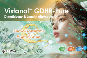 New launch of 100% plant-derived dimethicone & lanolin alternative oil