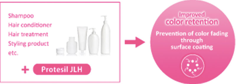 New Launch: Protesil™ JLH protein hybrid polymer for hair Colour retention and “Build-Up-1 Hair” solution