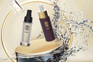 New Renato bottle, with René pump and dropper