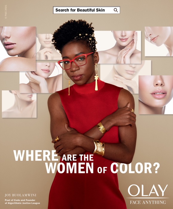 Olay joins Algorithmic Justice League to fight racial bias in beauty AI