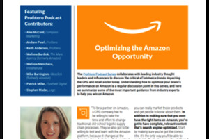 Optimising the Amazon Opportunity