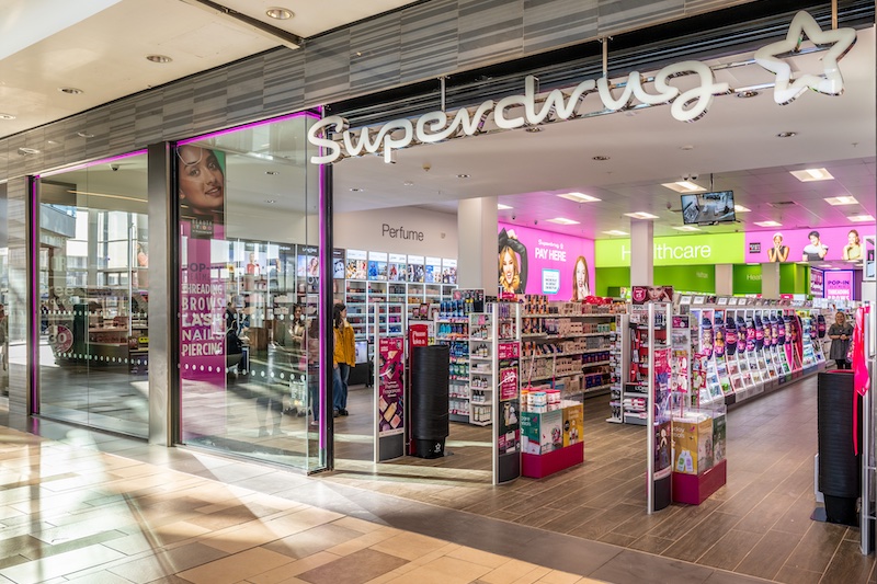 Own brand surge gives Superdrug Christmas sales boost