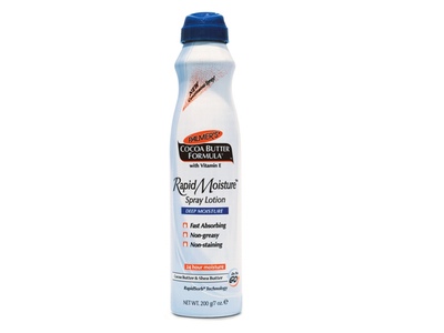 Palmer\'s launches Rapid Moisture Spray Lotion