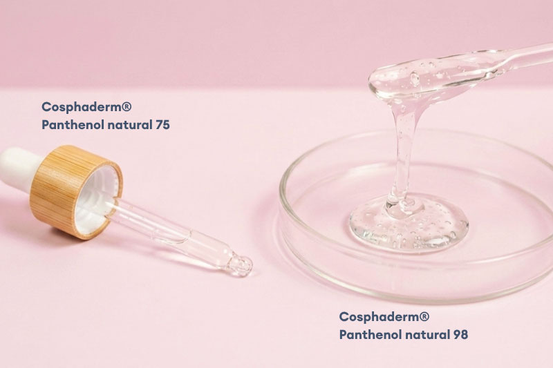 Panthenol goes natural: Cosphatec introduces two COSMOS- and NATRUE-compliant variations