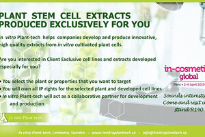 Plant Stem Cell Extracts Produced Exclusively for You