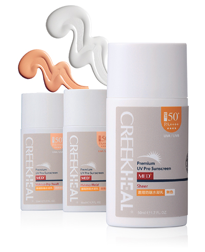 Protect and perfect your complexion with CREEKHEAL Sun Care