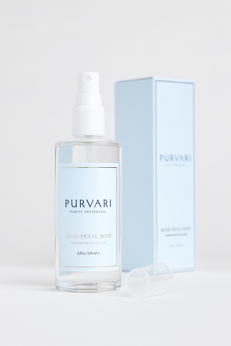 Purvari tackles dehydrated skin with new rose water mist 