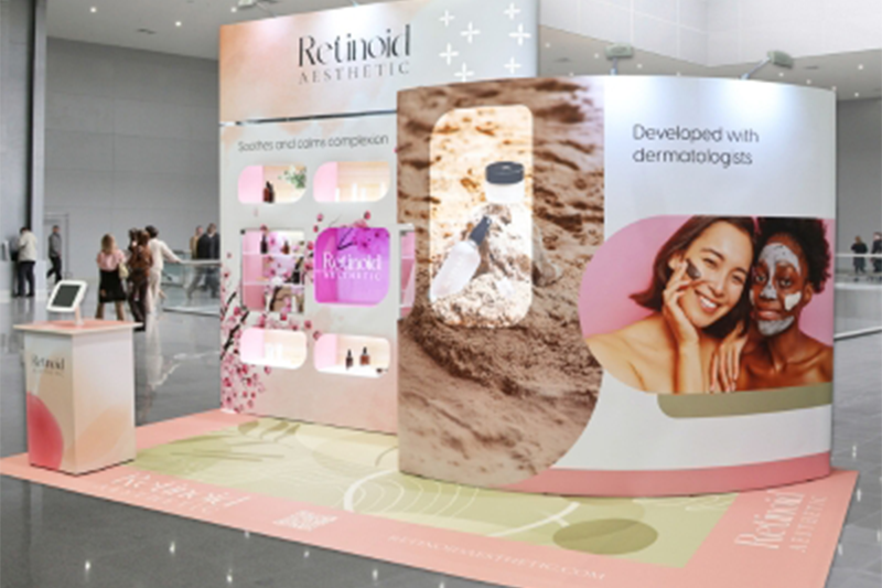 Quadrant2Design launch virtual exhibition stand showroom with beauty brand