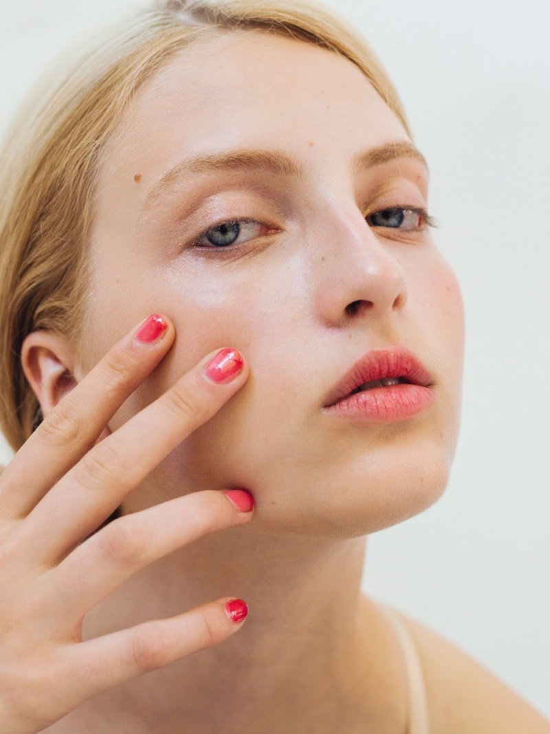 Saskia Diez x uslu airlines combines jewellery and cosmetics