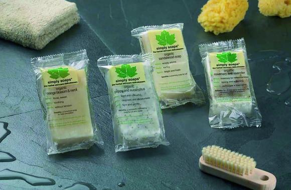 Simply Soaps’ packaging stays simple