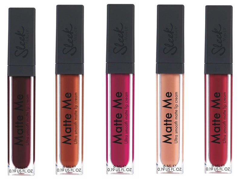 Sleek MakeUP Matte Me range welcomes 5 new shades