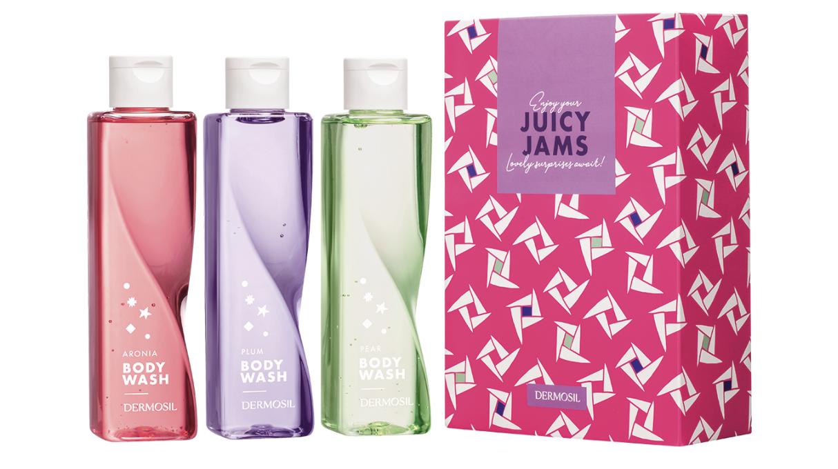 Spectra delivers full packaging solution for Dermosil’s Juicy Jams Body Washes