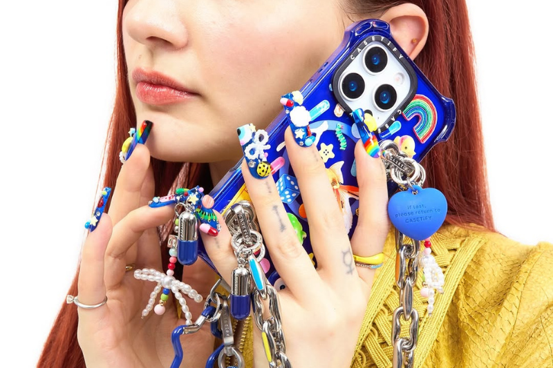 SS25 nail trends: From sea witch aesthetics to child adornment, beauty gets sentimental