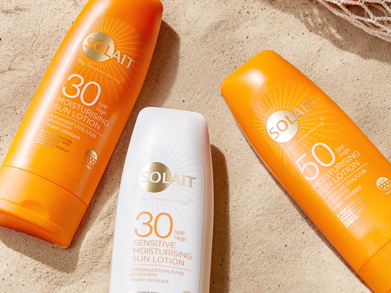 Superdrug cut the price of its own-brand sun care line Solait by 20%, deeming it a