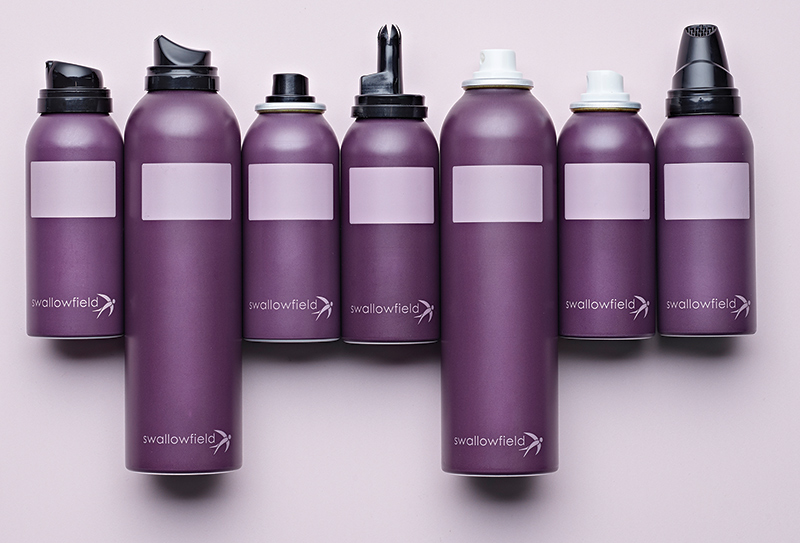 Swallowfield is investing in mattifying hair powders, including shaker style bottles and powder sprays
