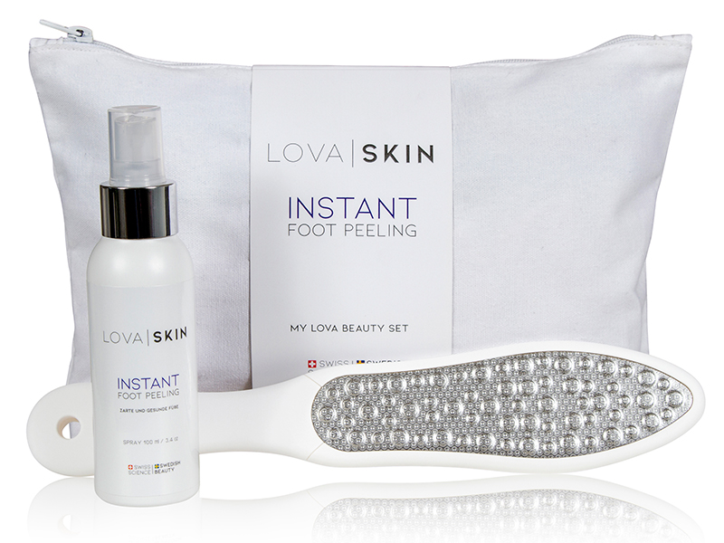 UK’s first instant foot peel - LOVASKIN
