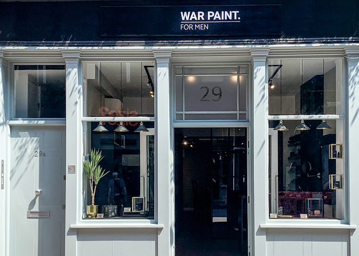 War Paint for Men opens 'world first' men's make-up store 