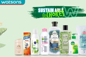 Watsons launches 1,600-plus Sustainable Choices products
