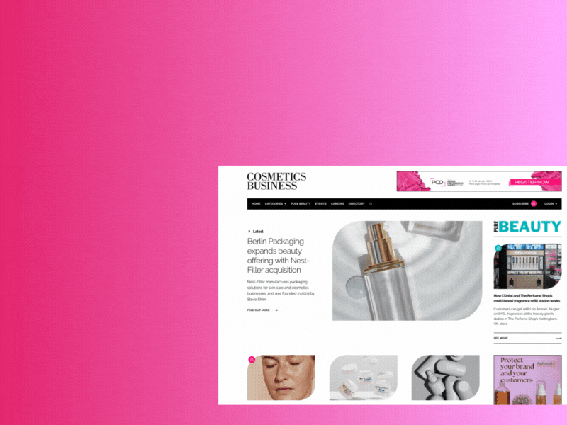 We're thrilled to unveil the next chapter of Cosmetics Business